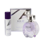 تصویری از عطر ادکلن اکلت فراگرنس شرکتی با طراحی بسته‌بندی زیبا و شیک همراه با اسپری 50میل